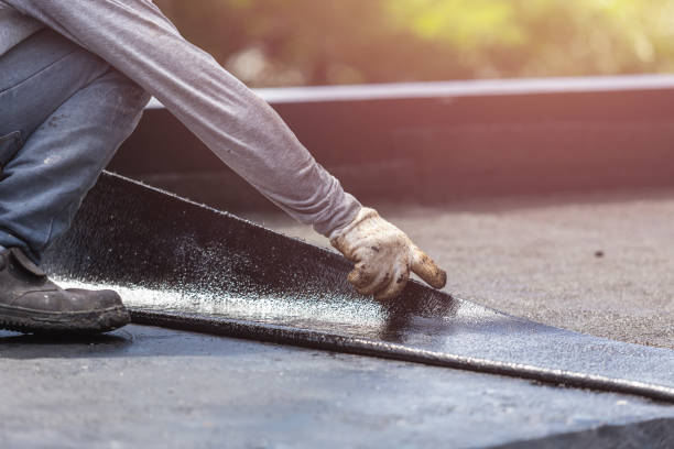 Professional Waterproofing technician working in Jeffersonville, IN